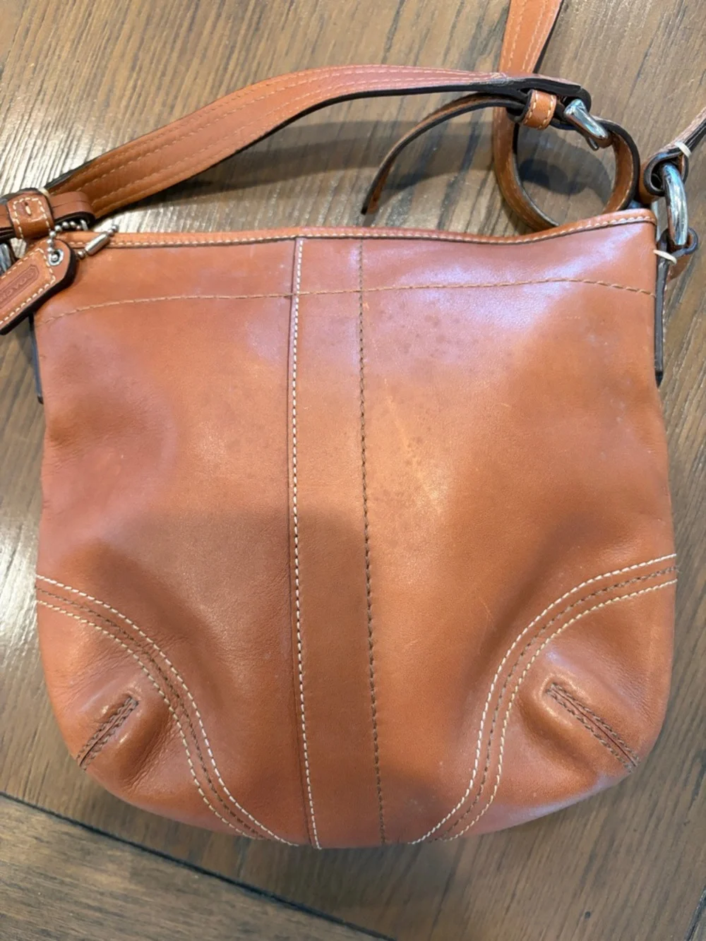 Coach | Cowhide Tan Crossbody Purse